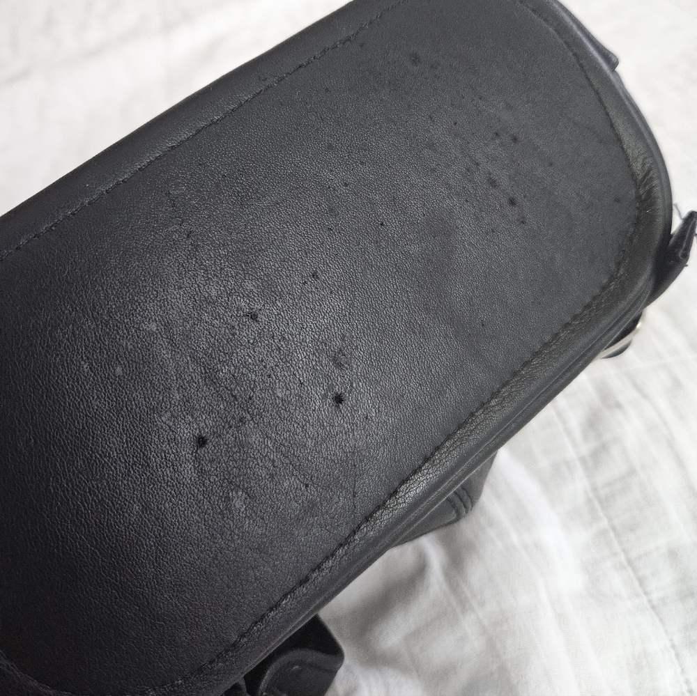 vintage leather grunge y2k goth whimsigoth indie urban retro mini backpack bag - Picture 5 of 7